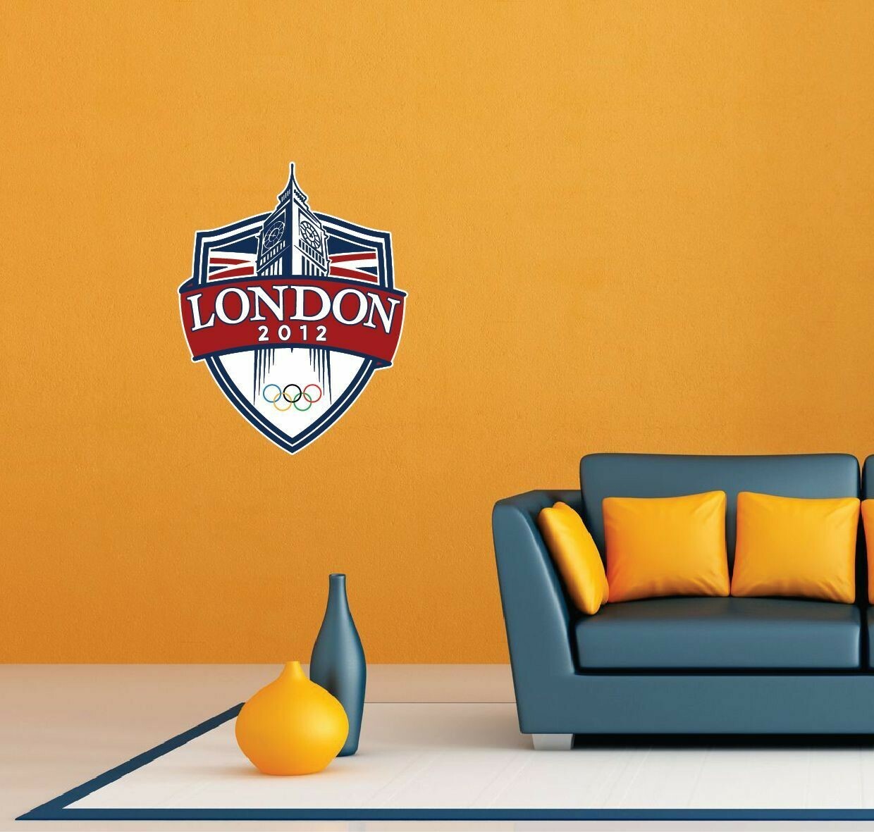 London 2012 Summer Olympics Room Wall Garage Decor Sticker Decal 20"X25"