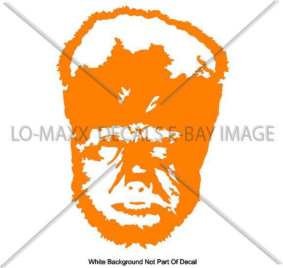 Wolfman Monster Art Spooky Cool Scary Movie Horror Classic Die Cut Vinyl Decal
