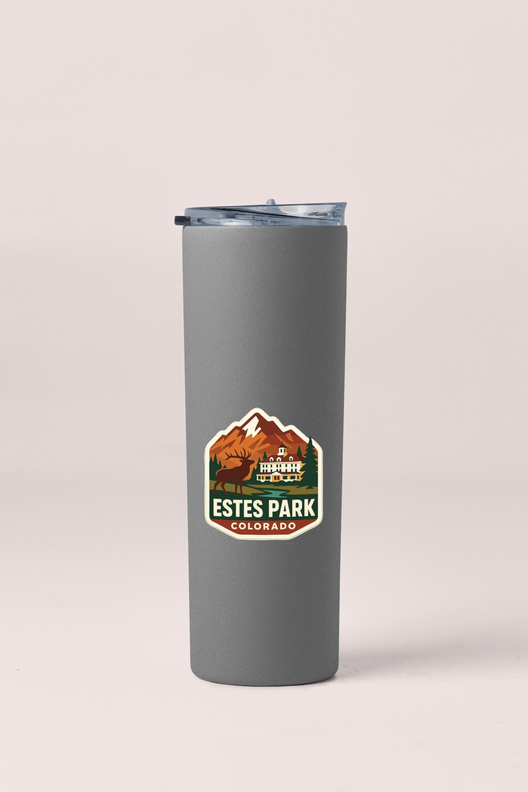 Estes Park Sticker Decal Vinyl Die-Cut City Skyline Landmark Design