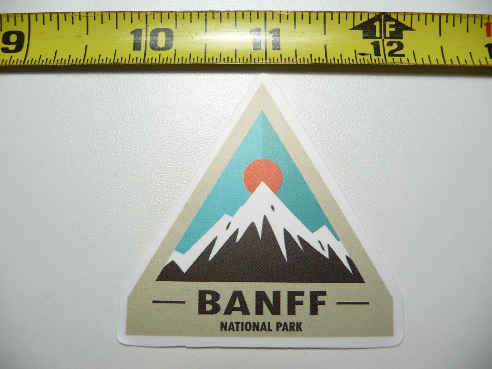 BANFF NATIONAL PARK ALBERTA #7 SMALL STICKER DECAL HIKING CAMPING NATURE OUTDOOR