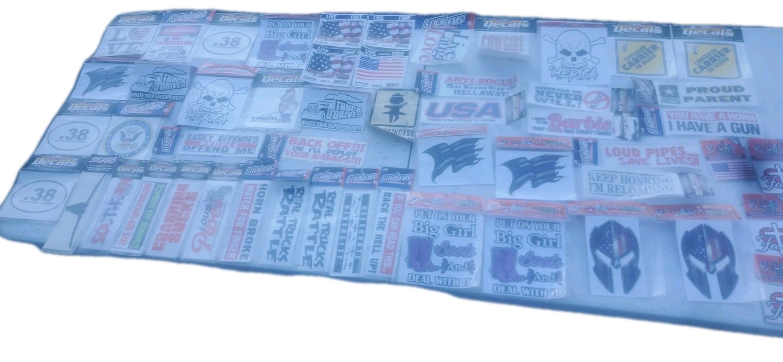 52 pc Car / Truck / SUV Vinyl Sticker Lot auto sports car muscle 4×4