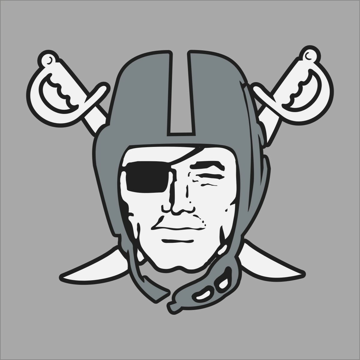 Las Vegas Raiders #4 NFL Team Pro Sports Vinyl Sticker Decal Car Window Wall