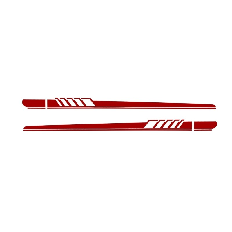 Stripes Decal Universal Car Side Stripe Stickers Auto Accessories