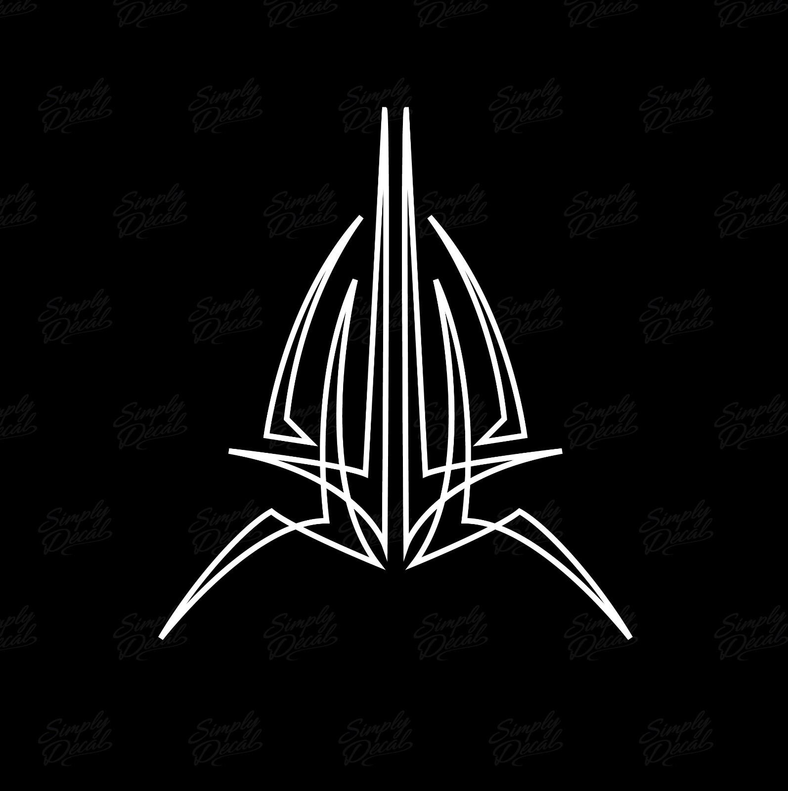 Hot Rod Pinstripe Decal – Vinyl Pinstripe Scrolls for Car Truck and Motorcycle