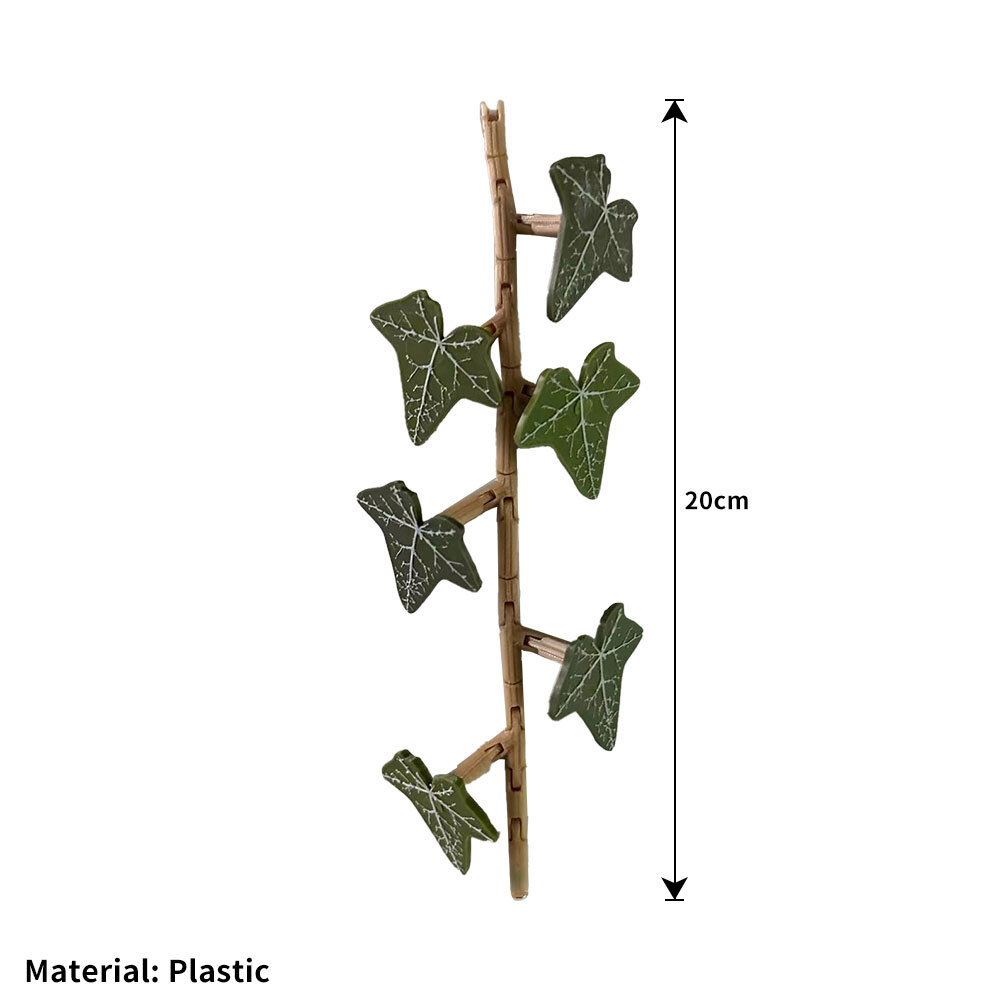 Ivy Fridge Magnet with Articulating Stems 3D Printed Ivy Leaf Plants GN