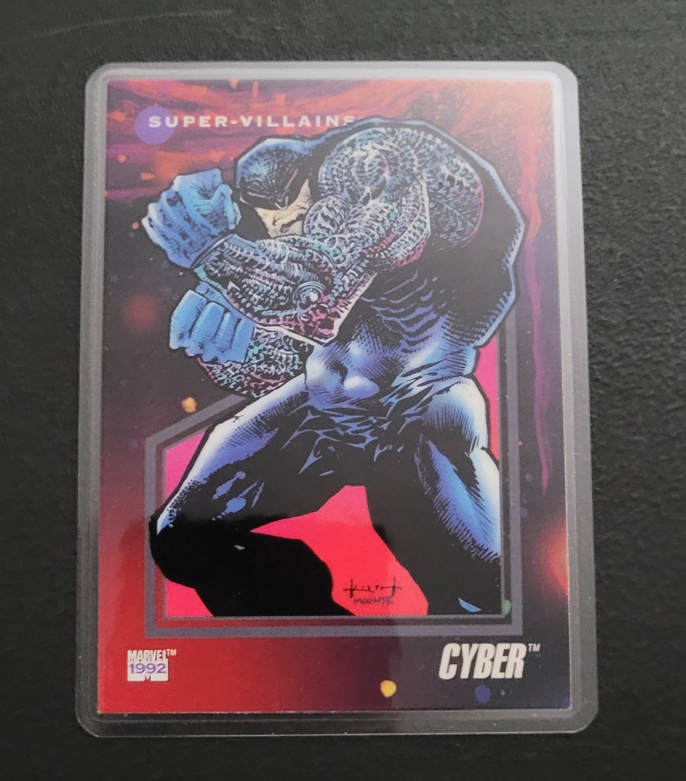 1990's Impel Marvel Univ Super Villains Fridge/Locker/Cabinet Laminated Magnet