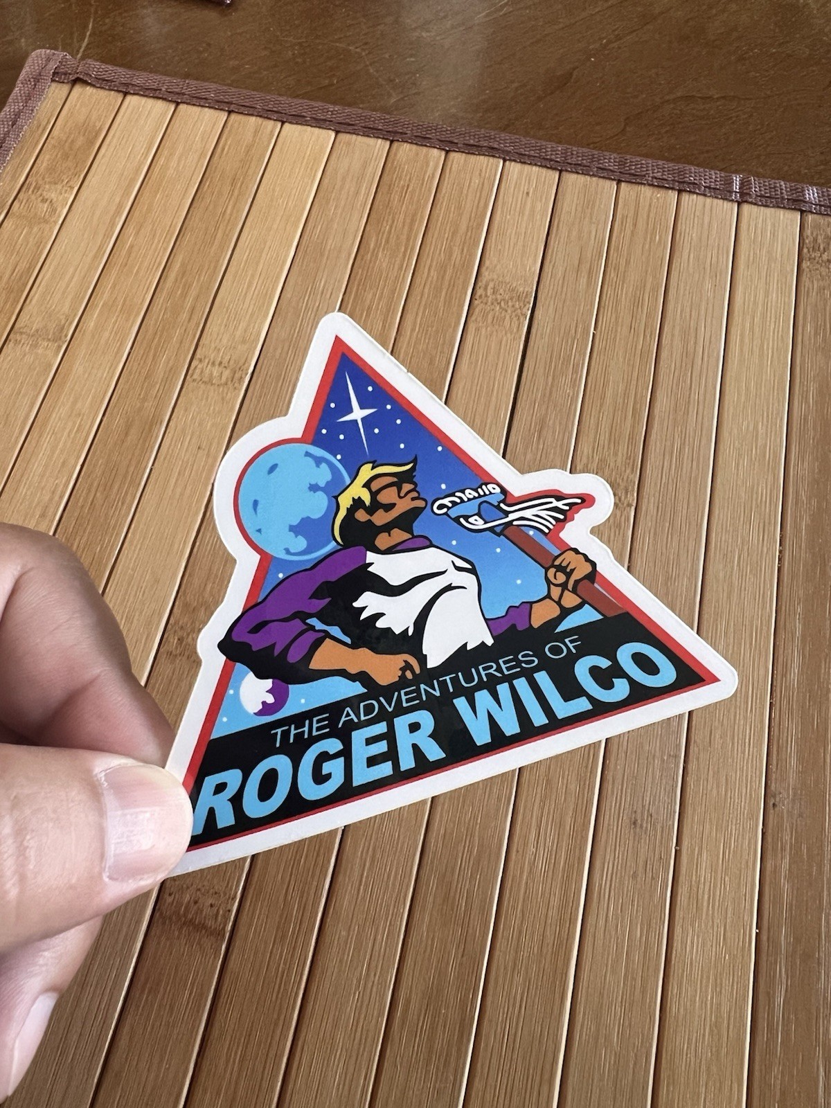 Space Quest/ Roger Wilco Sierra Online UV Waterproof Sticker From VCFSocal 2026