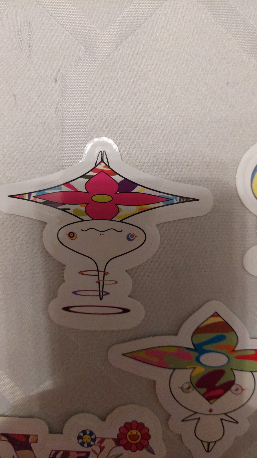 Louis Vuitton Murakami Stickers 20 Year Celebration 6 + Envelope See Photos