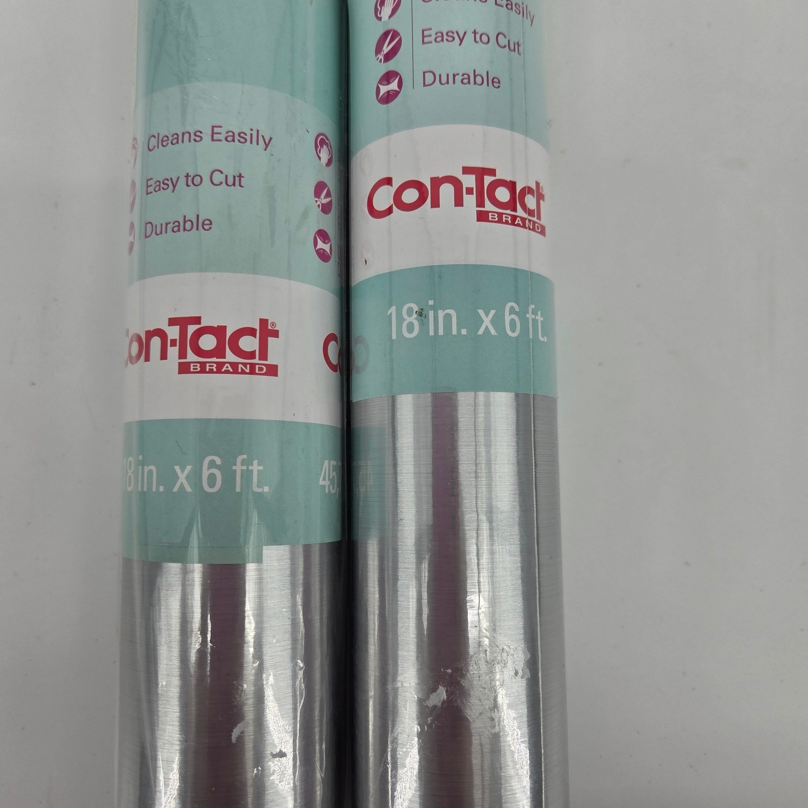 Contact Brand Metal FX Stainless Steel Creative Cover 18in x 6ft Self Adhesive