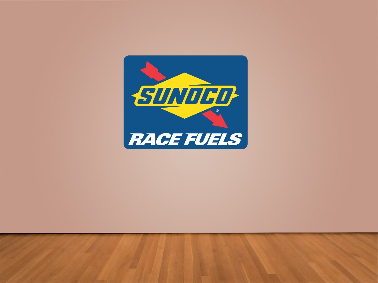 Sunoco Racing Fuels Indoor Wall Vinyl Decal Sticker 5"-52"