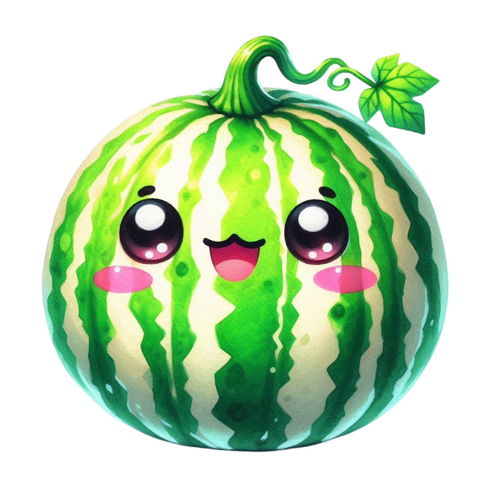 Sweet Watermelon Wall Decal Sticker 18X18cm Large