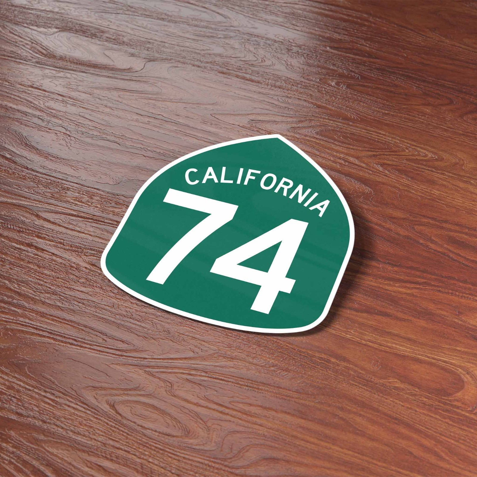 Southern California Highway 74 Sign Sticker – Palms to Pines Scenic Byway Decals