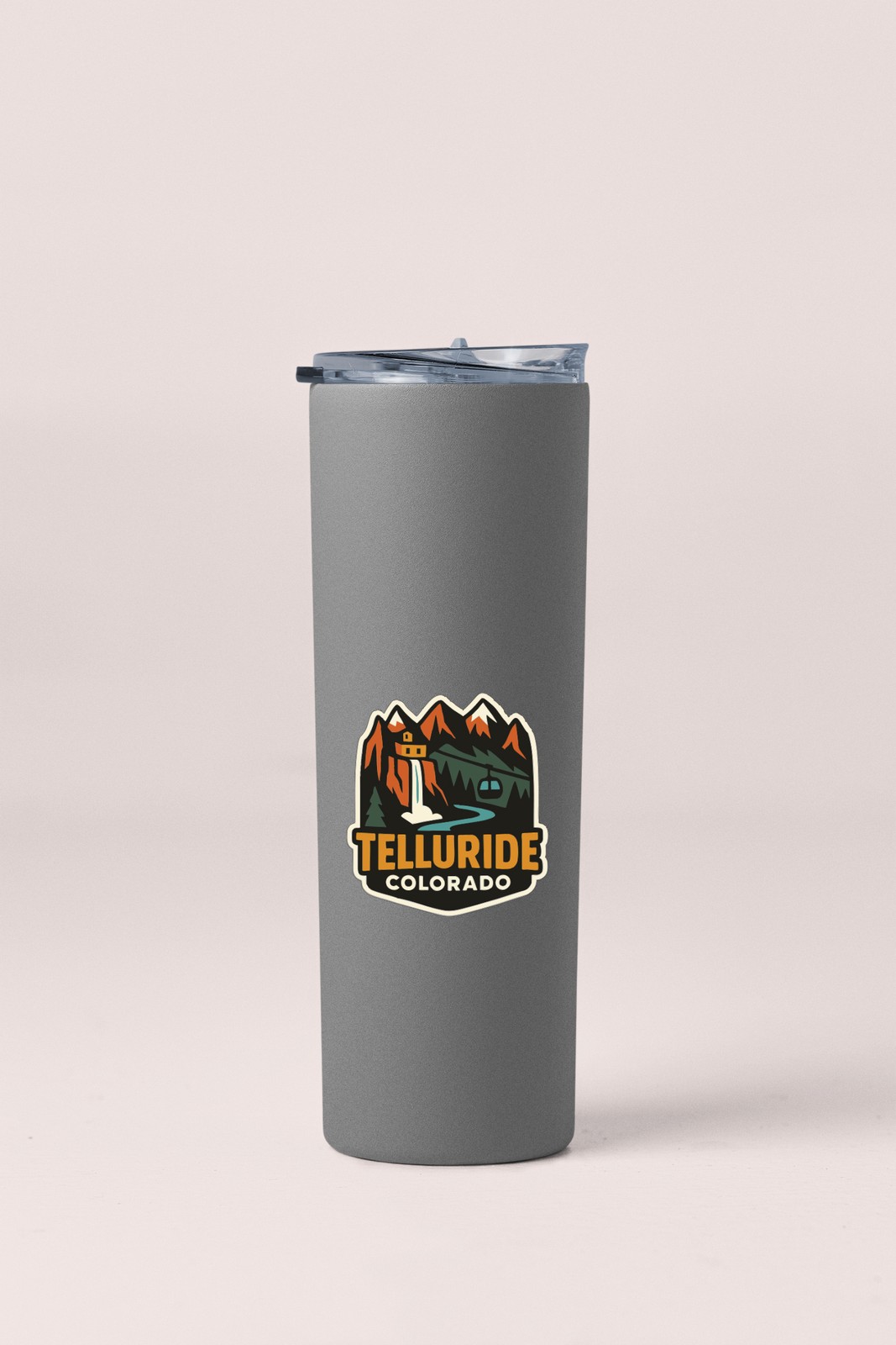 Telluride Sticker Decal Vinyl Die-Cut City Skyline Landmark Design