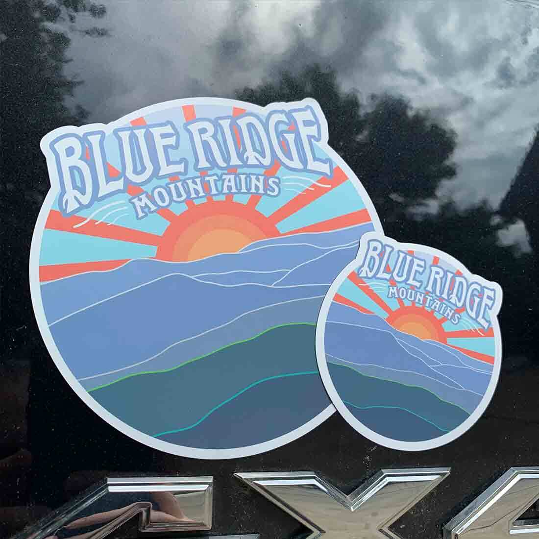 Blue Ridge Mountains Premium Stickers & Magnets / Appalachian Trail, East Coast