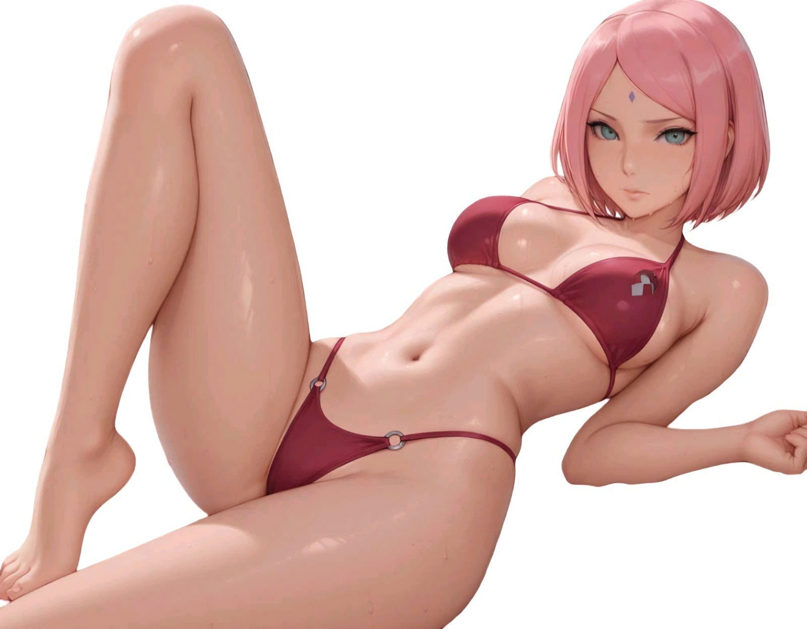 Sakura Waifu Anime Sticker Vinyl Glossy Decal
