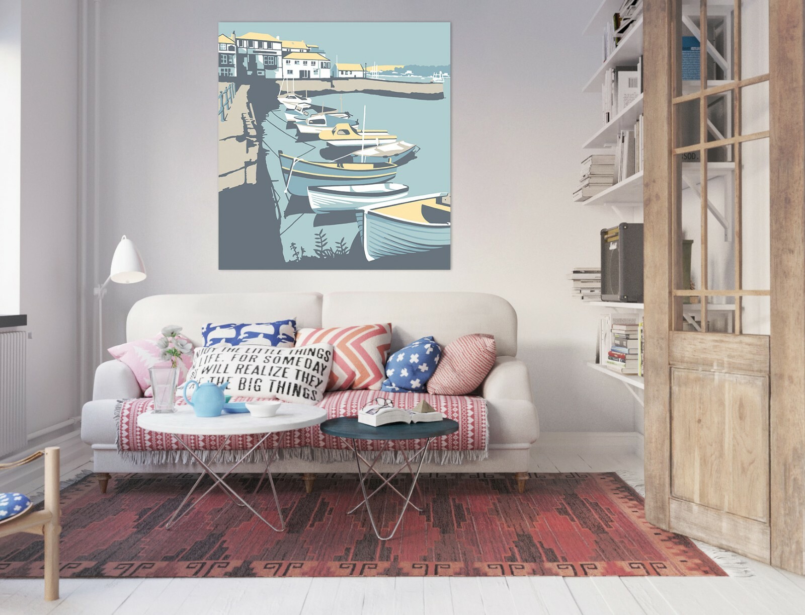 3D City Ferry ZHU001 Wall Stickers Wall Murals Wallpaper Steve Read Amy