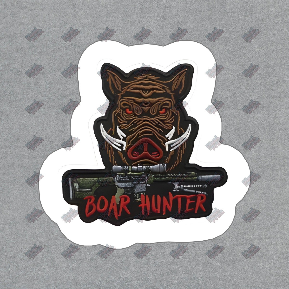 Boar Hunter Vinyl Sticker Decal Perfect for Hunting Enthusiasts, #176429