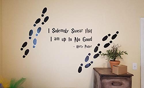 20 Pairs 40 Prints Black Shoes Footprint Stickers PVC Footprint Decals for Of…