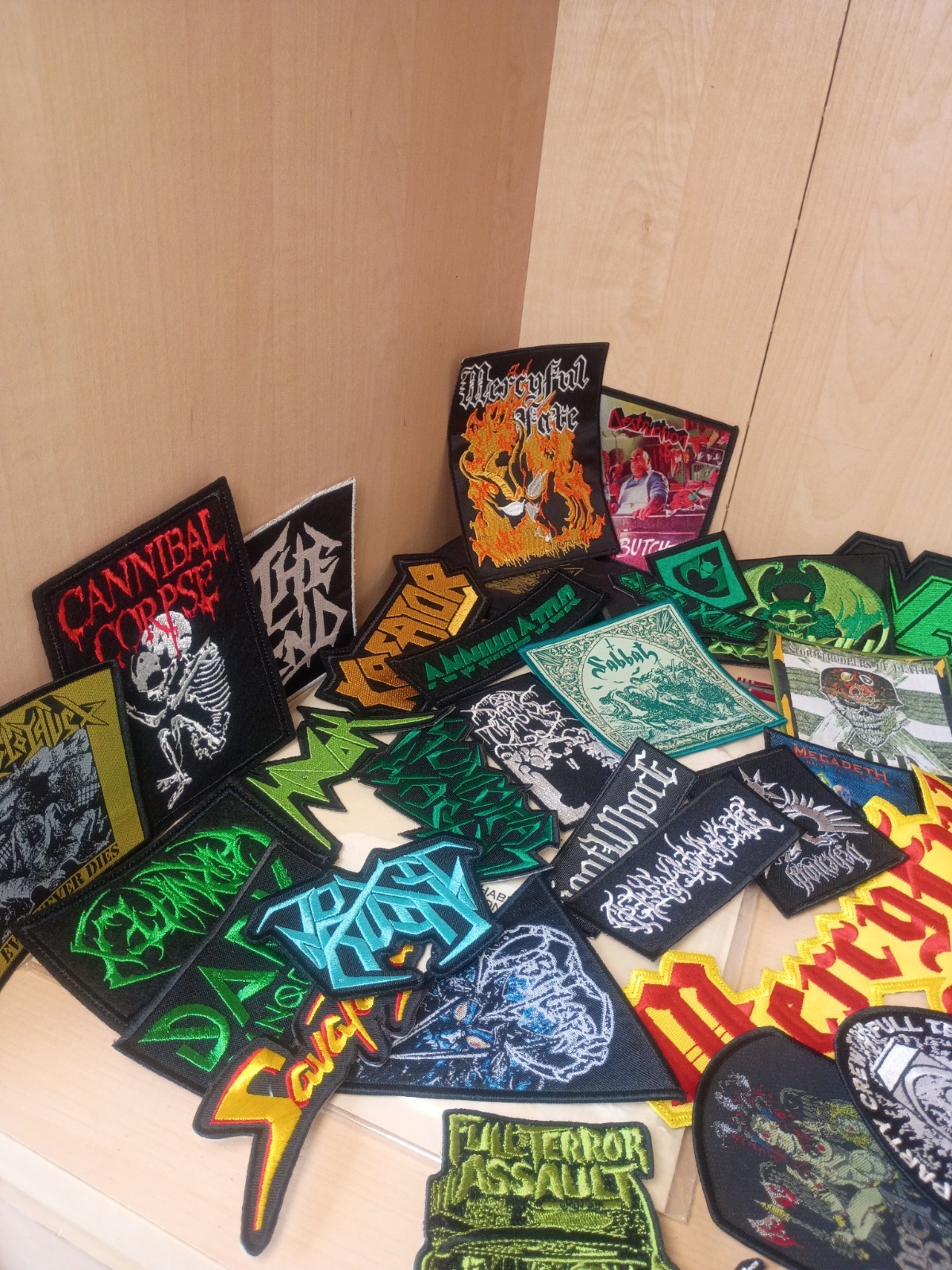 78 Death Metal Iron On Patches Lot Sale