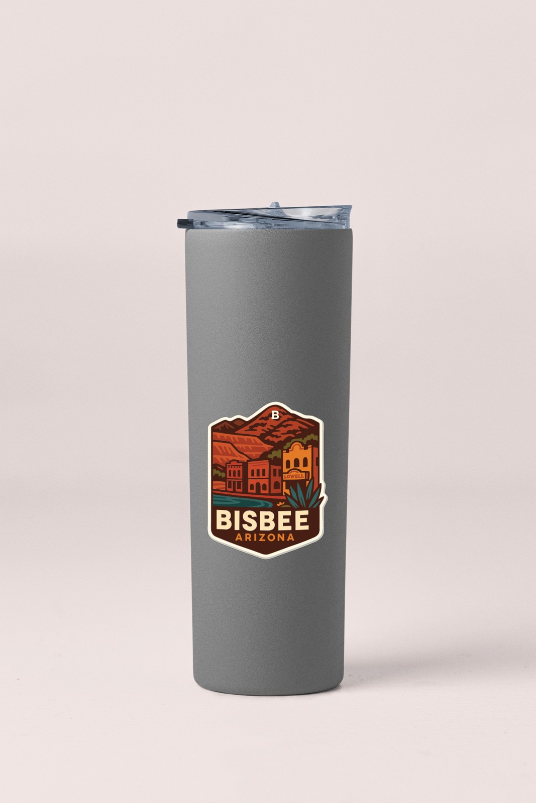 Bisbee Sticker Decal Vinyl Die-Cut City Skyline Landmark Design