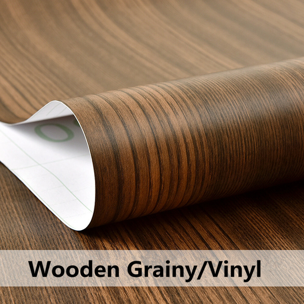3M Wood Grain Self-Adhesive Wall Sticker Removable Wallpaper Furnitur Protection