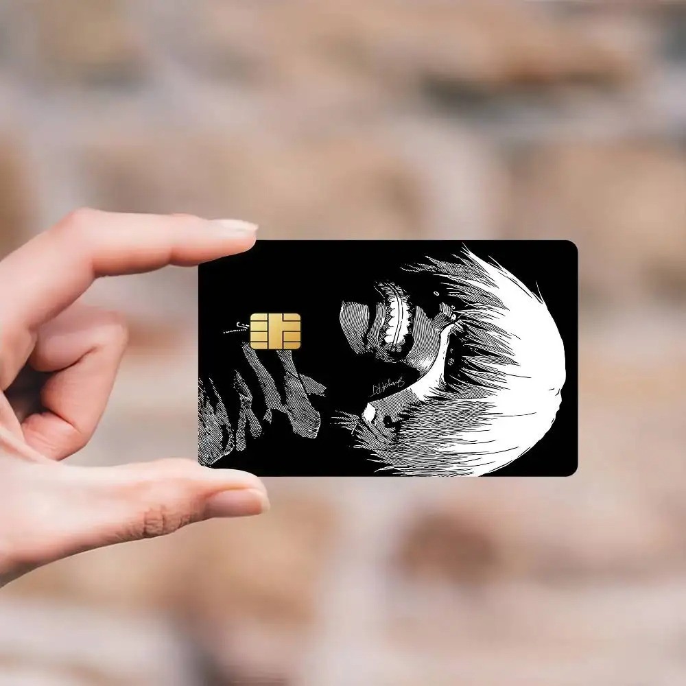 Credit card Skin PACK Tokyo Ghoul X4 | Kaneki Custom Debit Card Sticker