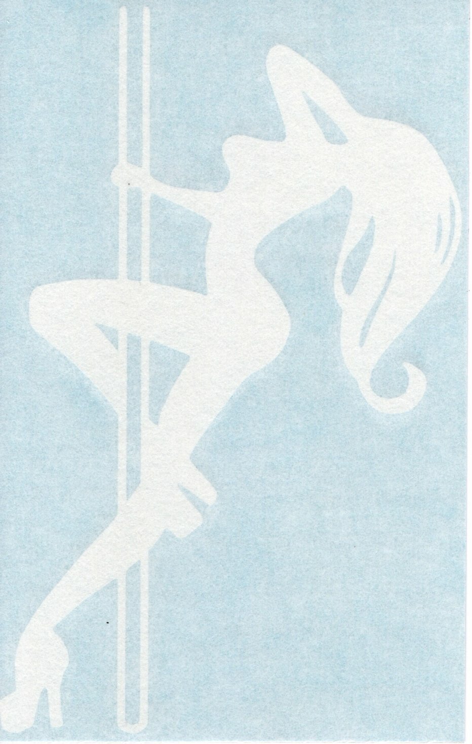 Exotic Pole Dancer – Burlesque Stripper Strip Club Car Vinyl Decal Sticker 10179