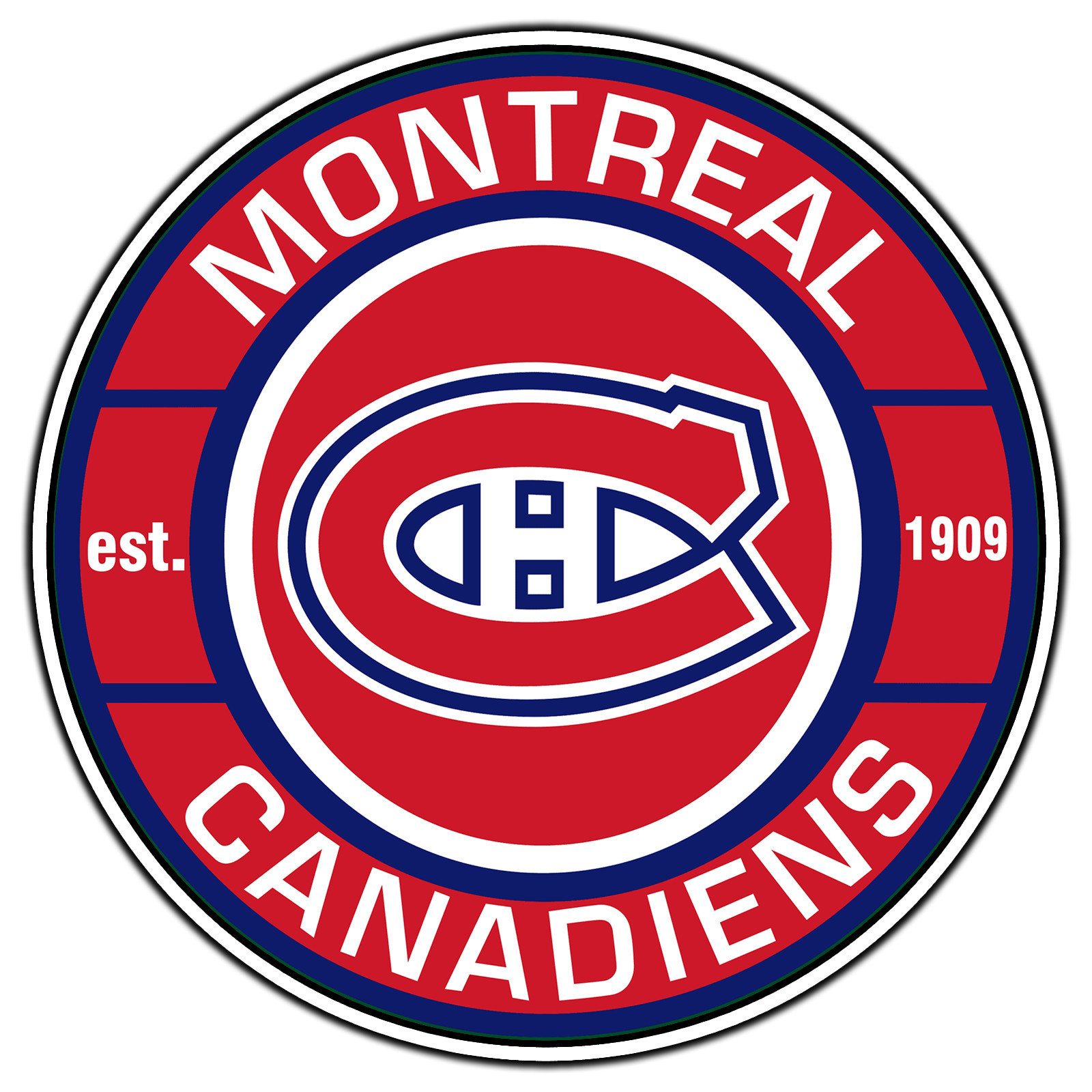 Montreal Canadiens Logo #9 Hockey Fan Sticker Waterproof Vinyl Decal Die-Cut