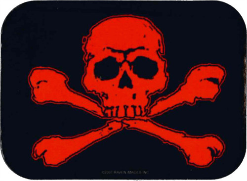 Skull & Crossbones – Mini Sticker – 2" X 2 3/4"