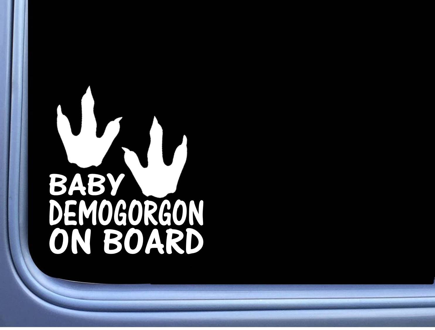 Baby Demogorgon on Board 6 inch Decal M156 sticker vinyl stranger barb