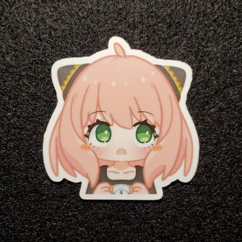 Anime Inspired Stickers Manga Art Decals Anya Tanjiro Demon Slayer Spy X Family