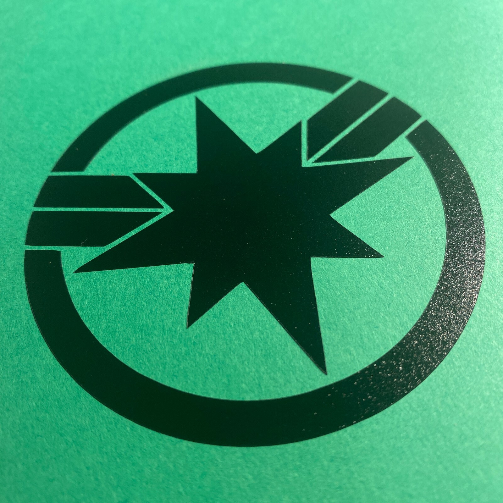 Vinyl Sticker – Captain Marvel Logo (Marvel, Avengers)