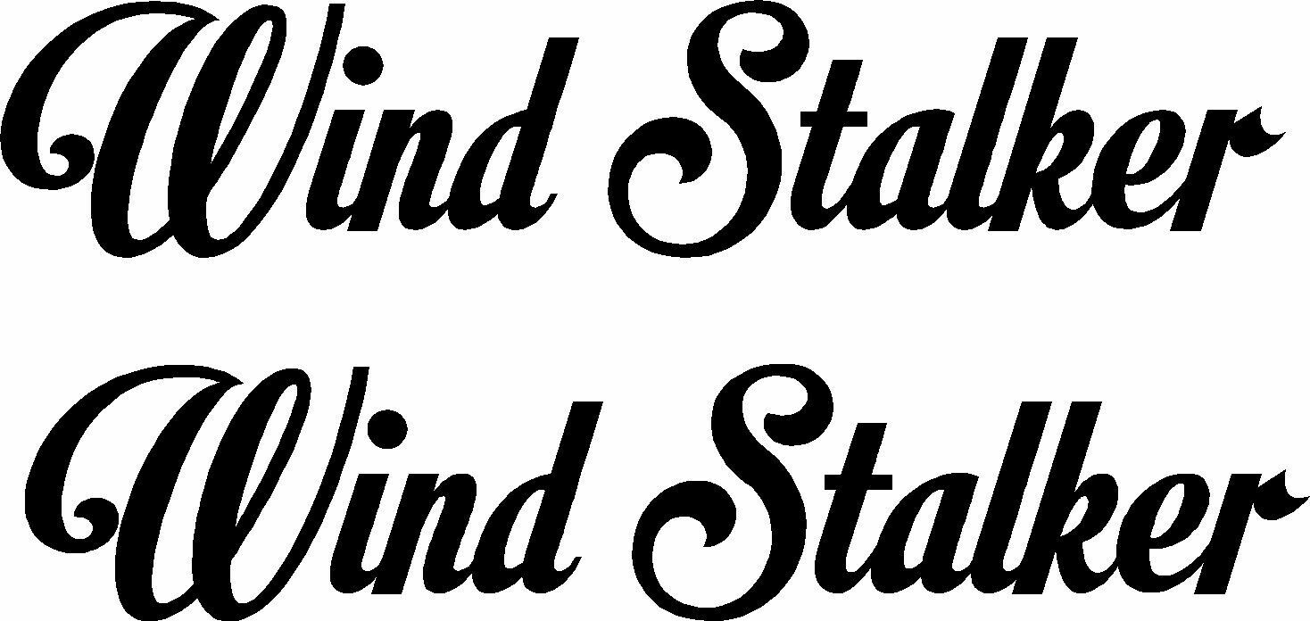 Personalized Boat Name Stickers 4×20 (2) Custom Decal Sticker Set of 2!