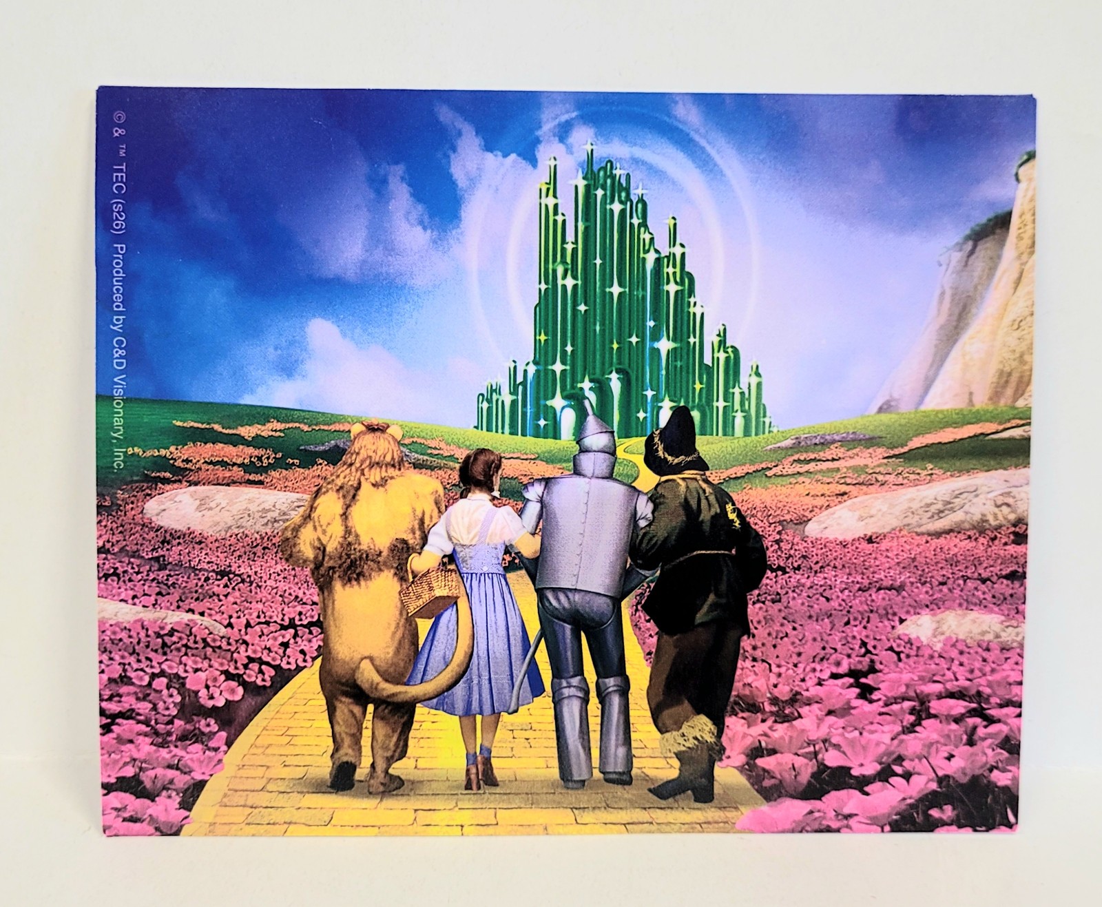 Stickers – C&D Visionary – The Wizard of Oz Yellow Brick Road 5"x4" NEW Movie
