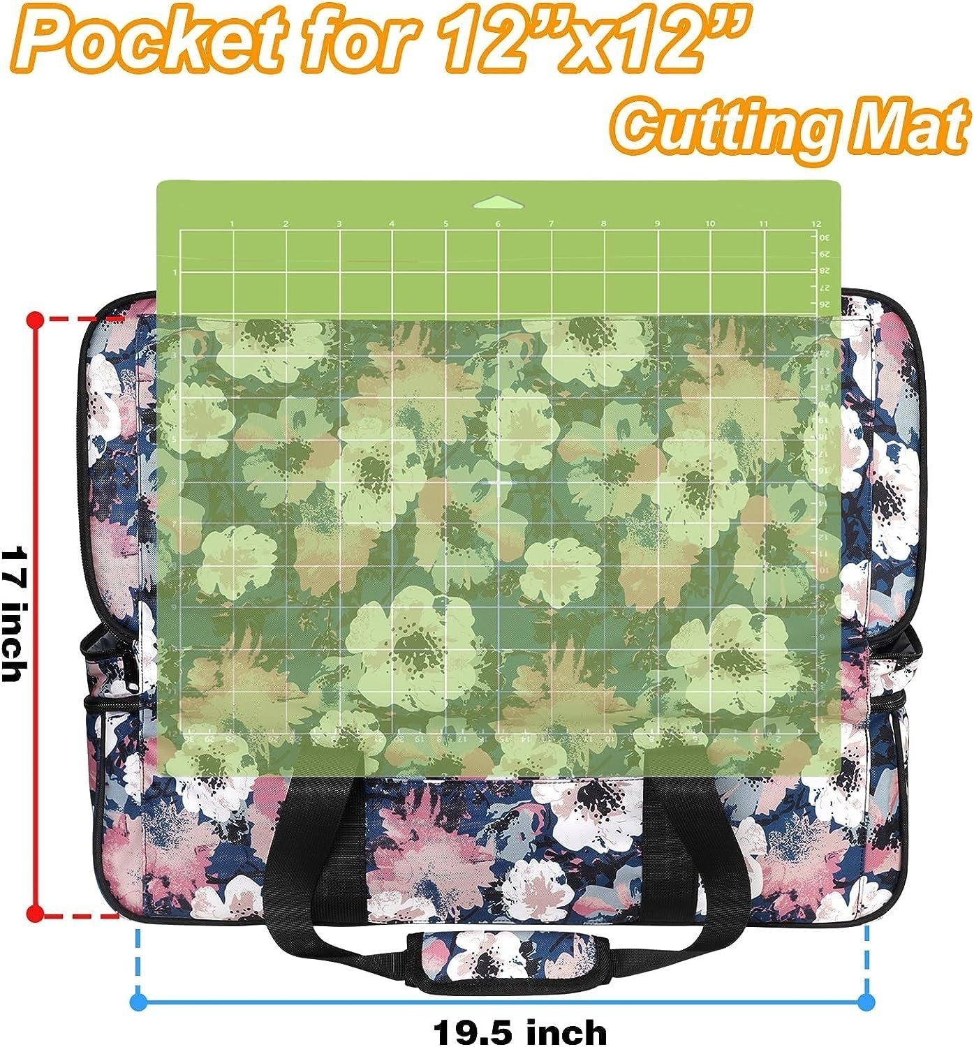 Carrying Case for Cricut Maker 4, Maker 3, Explore 4, Explore 3, Air 2, Die C…