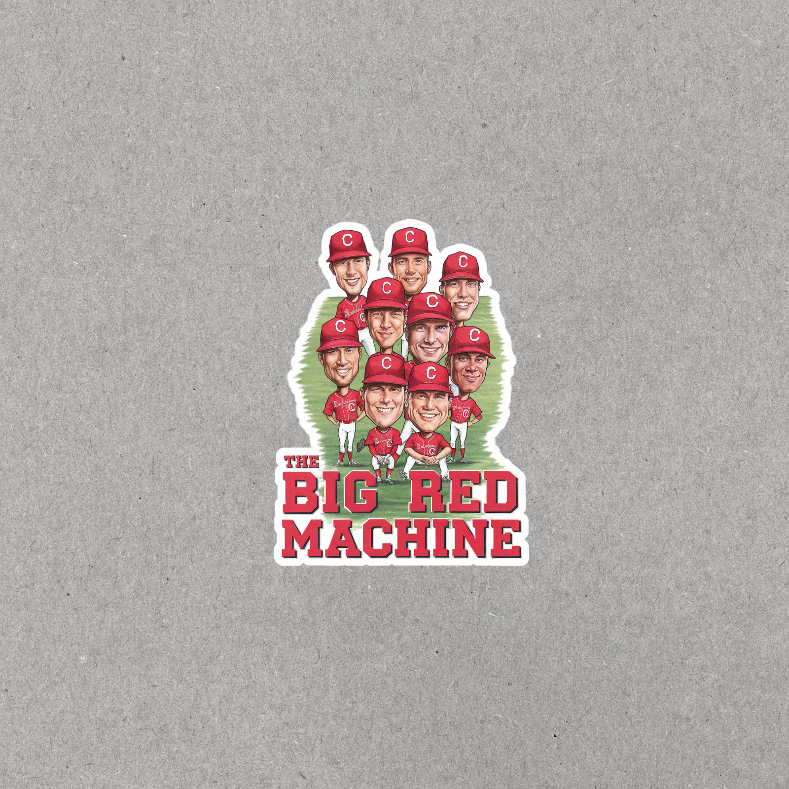 The Big Red Machine – Cincinnati Reds Hall of Fame Players T-Shirt Design #4356