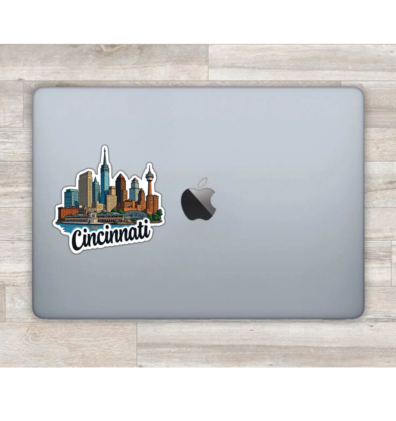 Cincinnati Ohio Fridge Magnet or Laptop Sticker