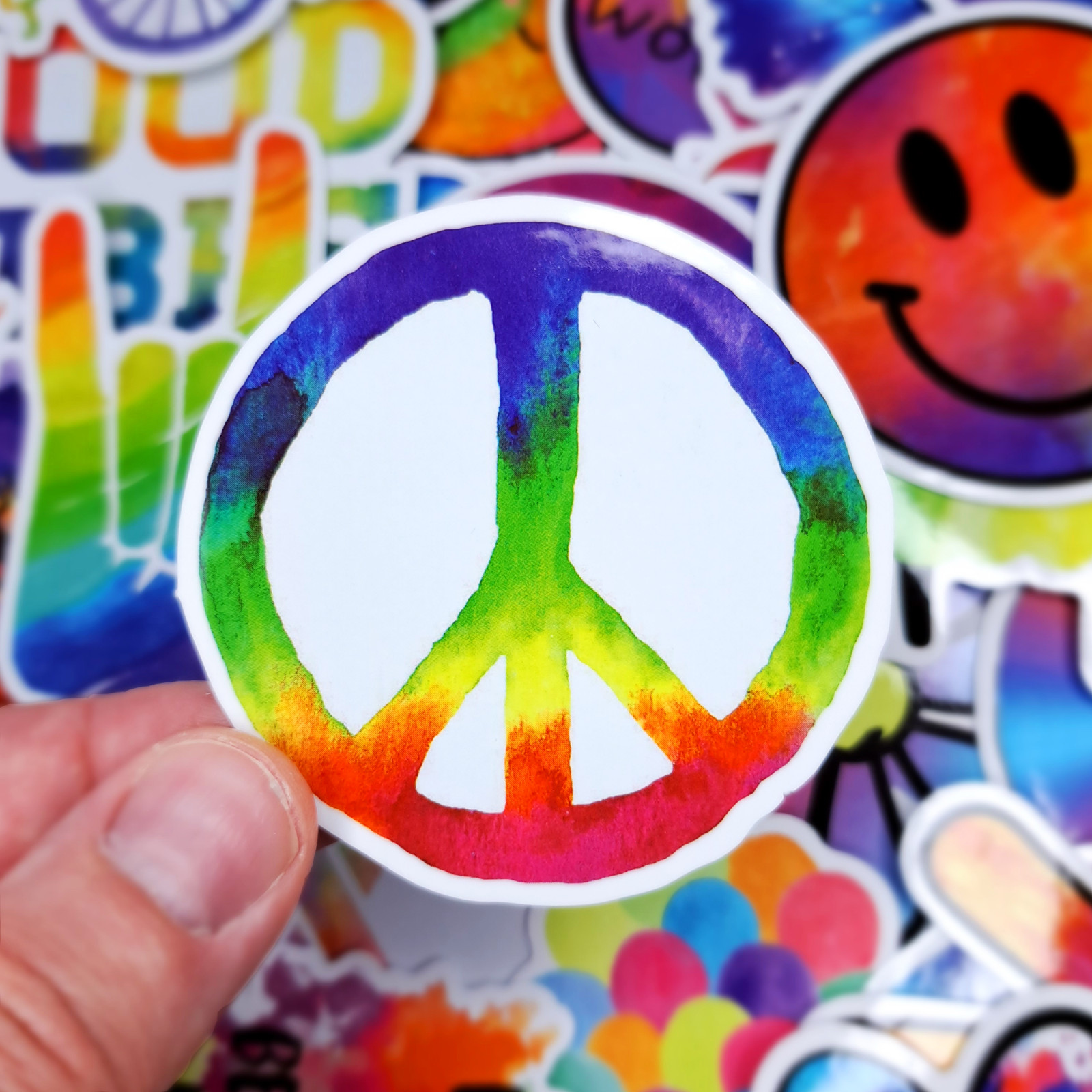 50 PCS Pride Month Sticker Pack Rainbow LGBT Queer Inclusive Stickers Gifts