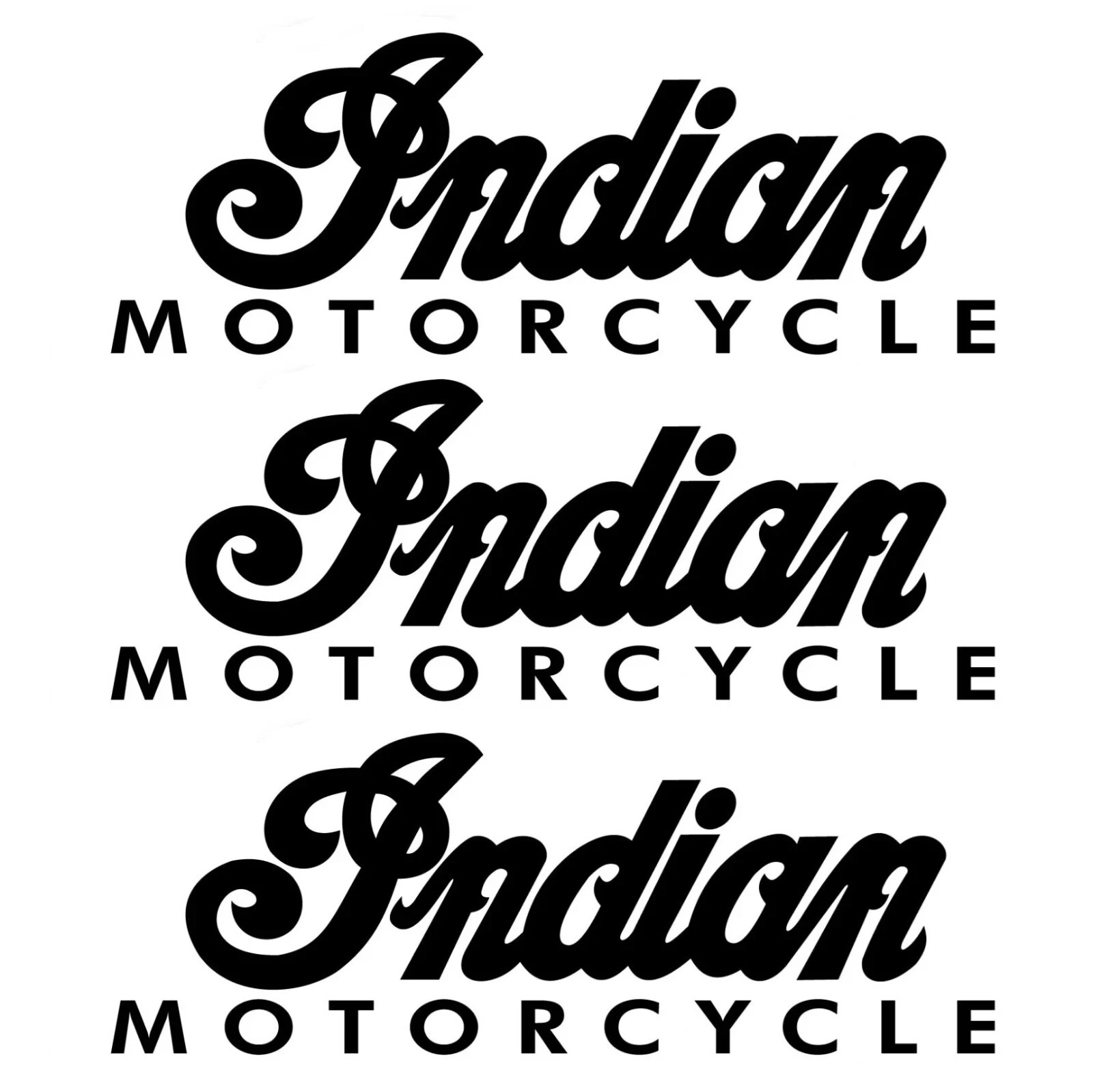 INDIAN MOTORCYCLE STICKER DECAL CAR TRUCK WINDOW WALL – Any Size Any Color