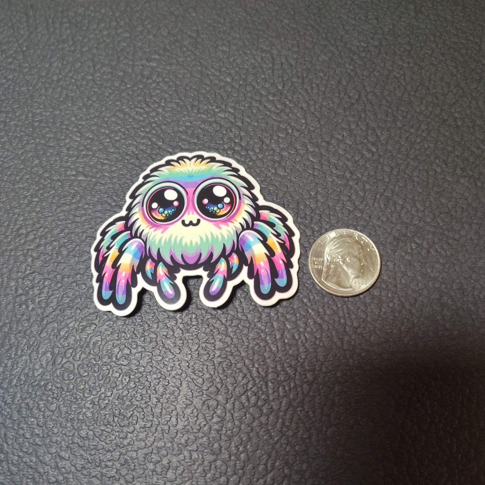 Trippy Spider Sticker