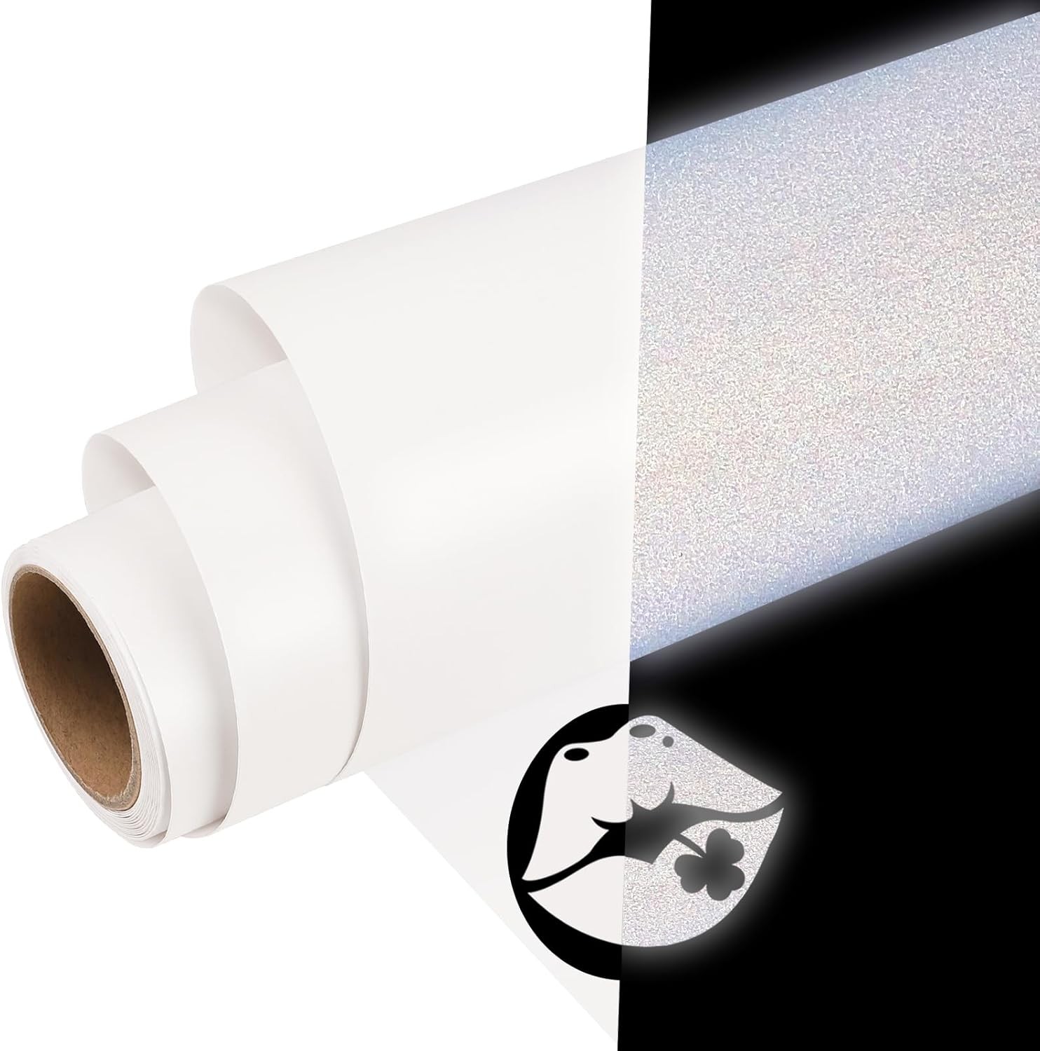 WRAPXPERT Reflective Vinyl – White, 12" x 5ft for Mailbox Numbers, Cars, Trucks,