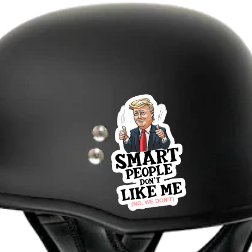 4pc Assorted Anti Trump Vinyl Stickers Heavy Duty Die Cut Durable 3.0"W x 3.5"H