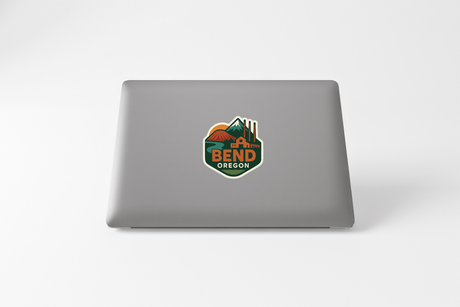 Bend Sticker Decal Vinyl Die-Cut City Skyline Landmark Design
