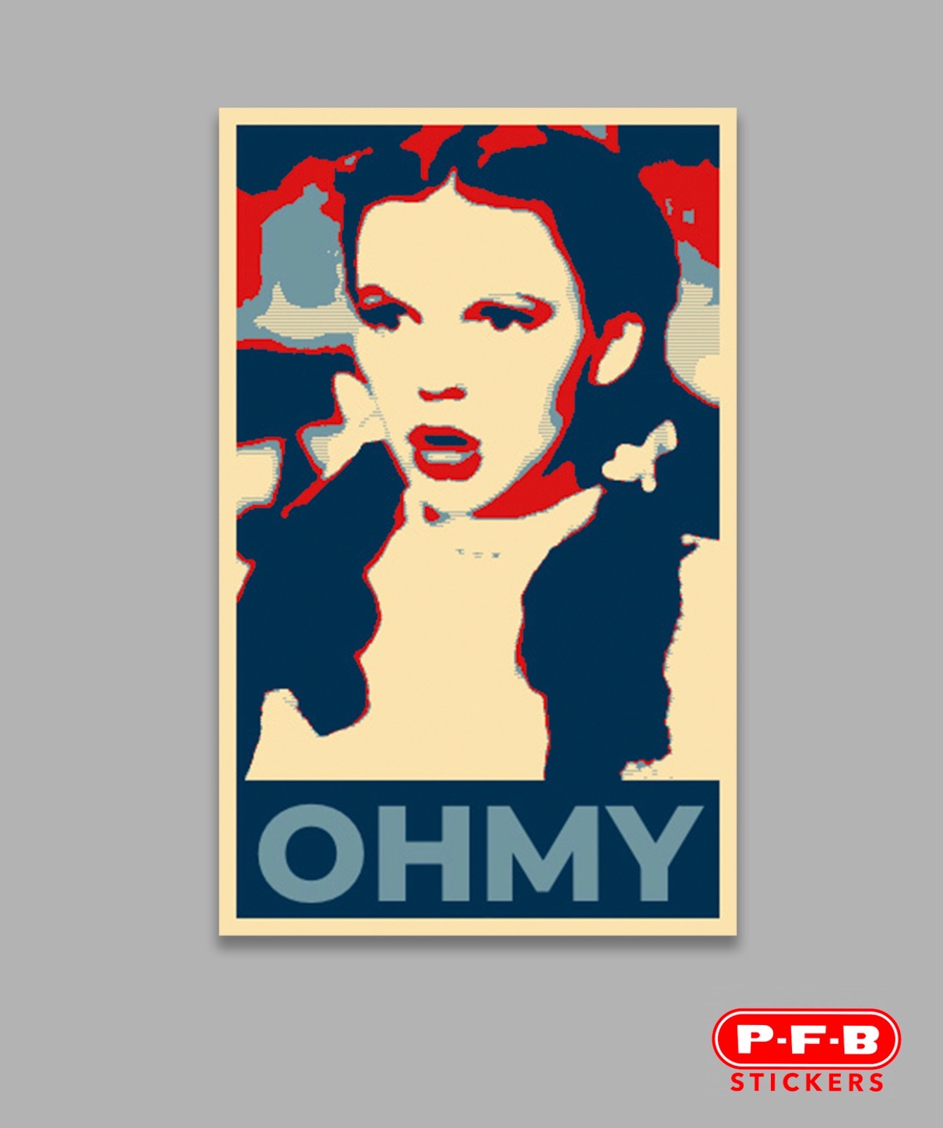The Wizard of Oz Dorthy Oh My 4" Decal Sticker FREE SHIPPING