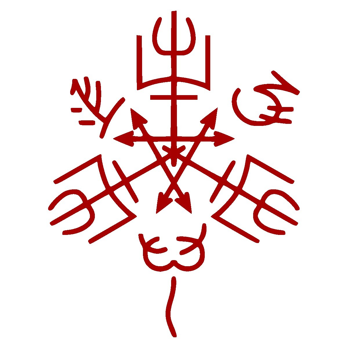 Purgatory Symbol Vinyl Decal, Supernatural Image