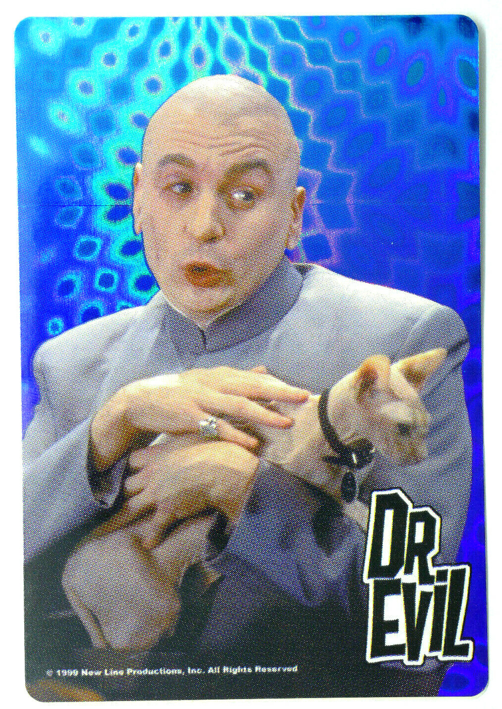 Austin Powers Prism Vending Sticker Retro Collectible 1999