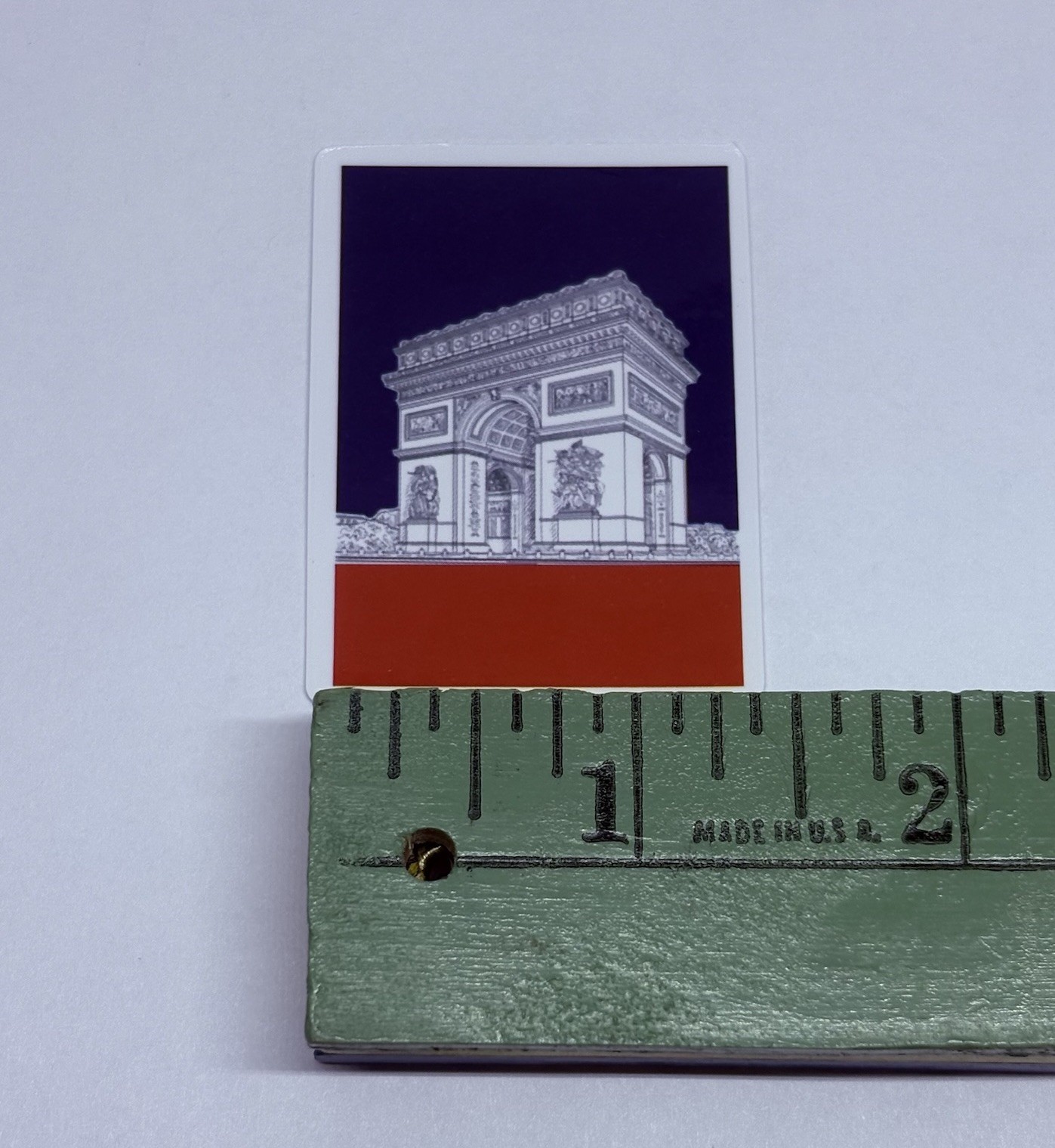 Arc De Triomphe Sticker France Travel City Tour Art Decal Vinyl Souvenir Tc9