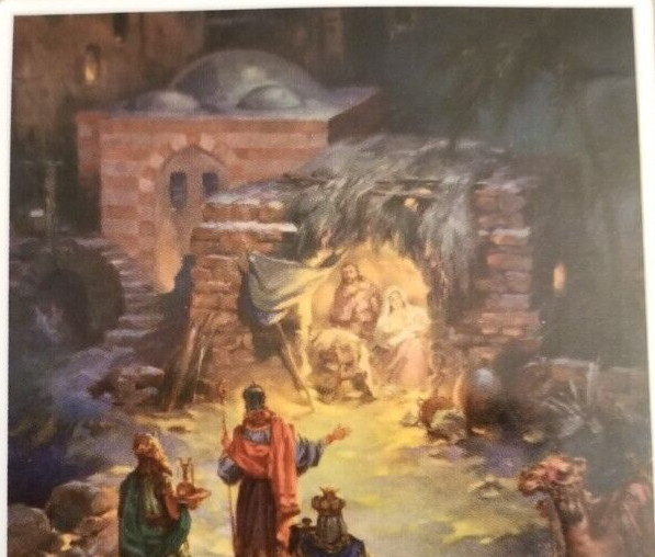 Jesus Sticker Nativity Christmas Holiday Infant Bethlehem Spiritual Religious