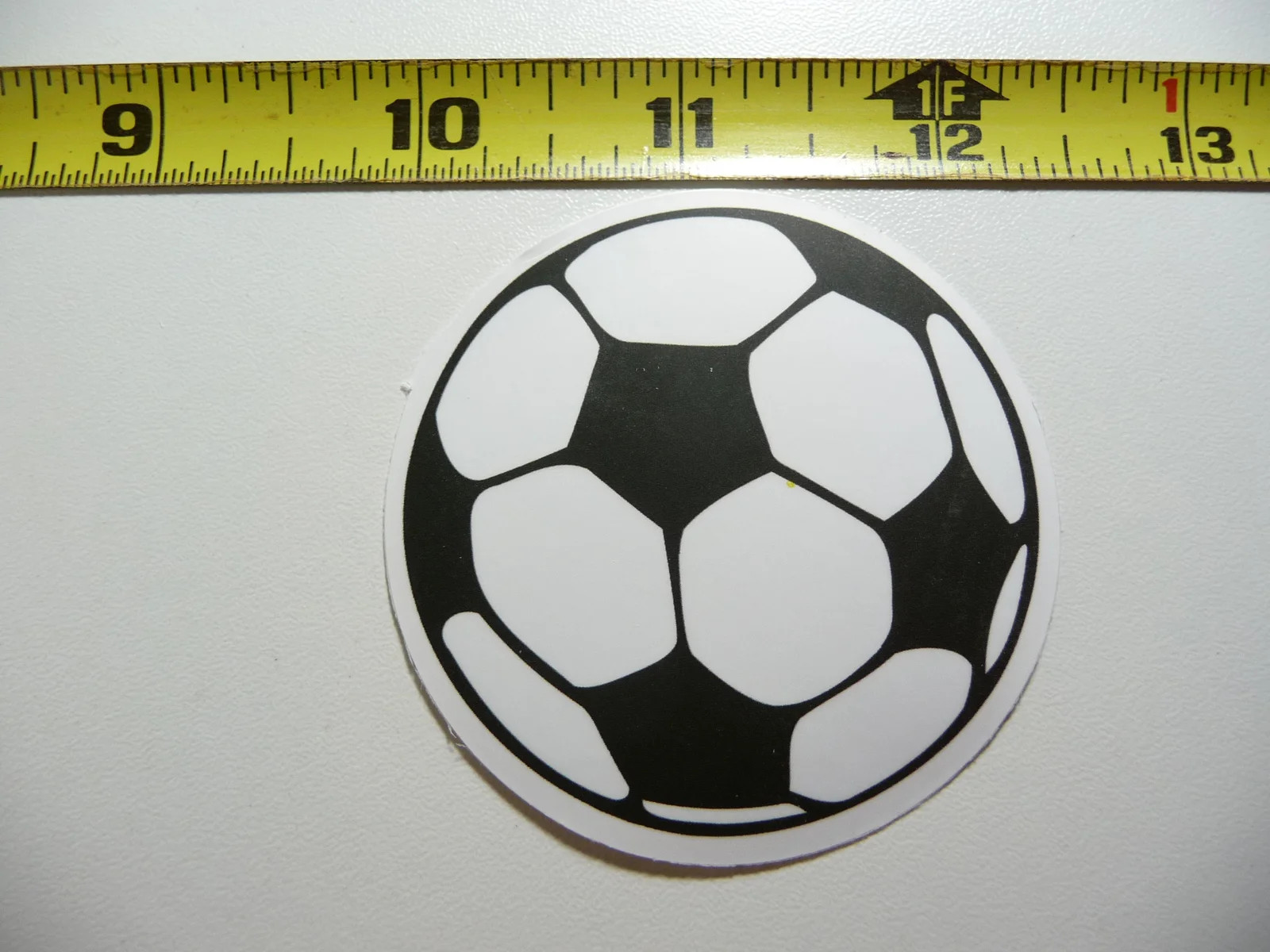 SOCCER BALL SMALL STICKER DECAL GAME ATHLETIC SPORTS GAME FUNNY