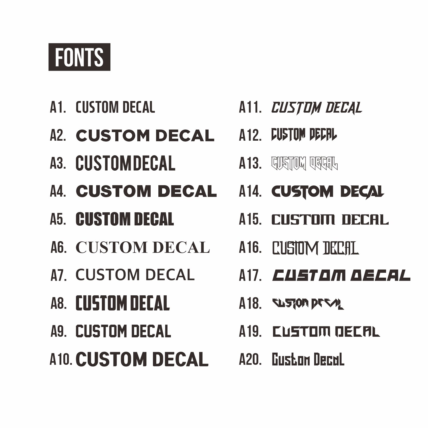 Custom Kayak Decals – Personalized Kayak Decals – Custom Canoe Decals – Decals